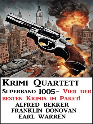 cover image of Krimi Quartett Superband 1005--Vier der besten Krimis im Paket!